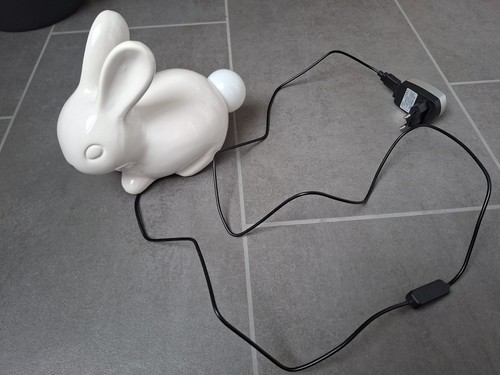 Designer lampe hase weiß - lampe,