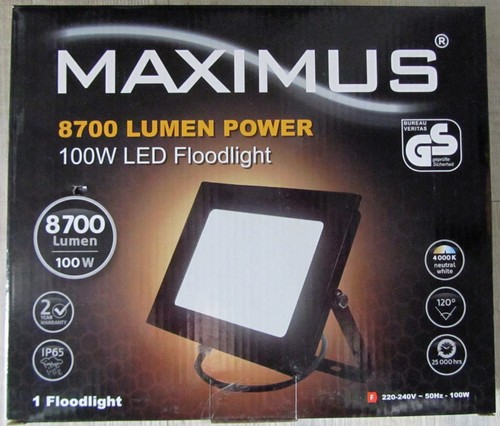 Maximus 8700 lumen 100 - 100, led