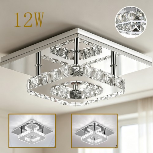 Led deckenleuchte kristall - led,